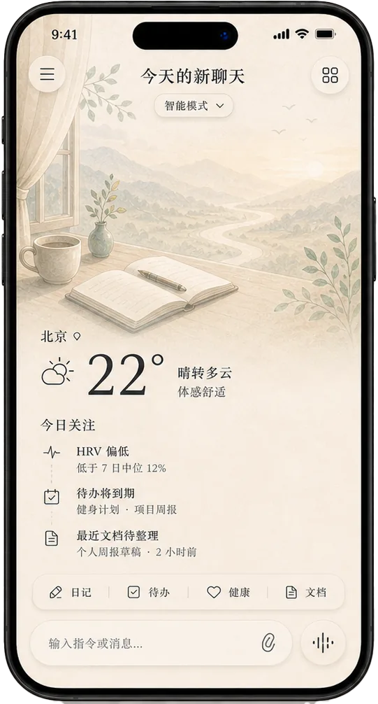 日间首页界面